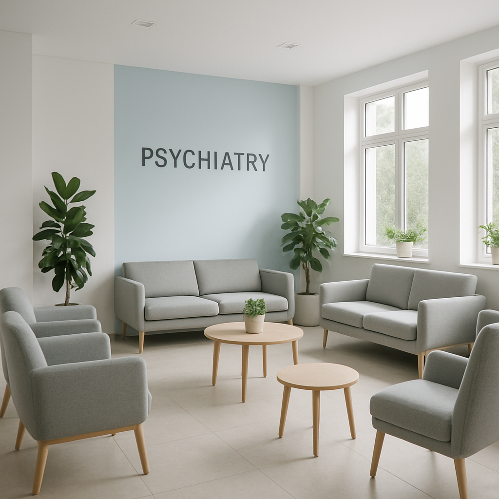 Calm and welcoming MindCare Kochi clinic interior